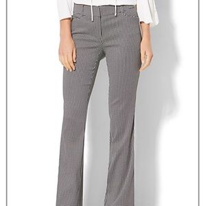 NY&C Black and White Dress Pants